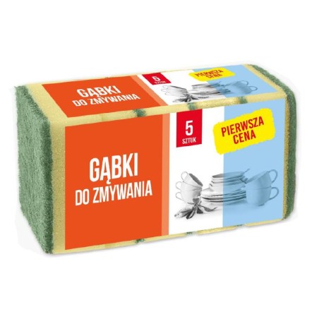 Zmywak Gabki do zmywania 5 szt