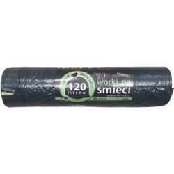 Worki 120 l a/25 czarne z...