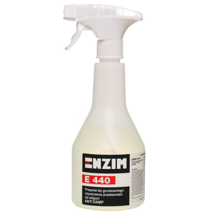 E 440 - Preparat do gruntownego czyszczenia przebarwień od wilgoci 500 ml ANTI DAMP ENZIM