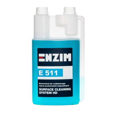E 511 - Koncentrat do codziennego mycia powierzchni zmywalnych SURFACE CLEANING SYSTEM HD 1 L ENZIM