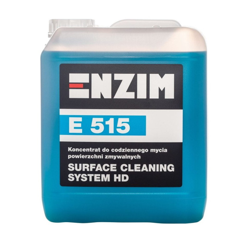 E 515 - Koncentrat do codziennego mycia powierzchni zmywalnych SURFACE CLEANING SYSTEM HD 5 L ENZIM