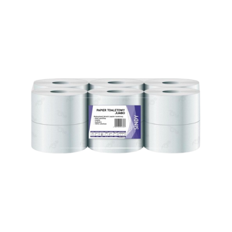 Papier toaletowy Jumbo celuloza 160m SINDY